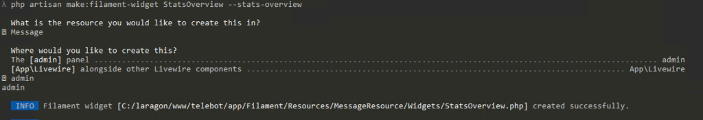 Как создать админку для своего телеграмм бота (Laravel, Filament3, Telegraph)